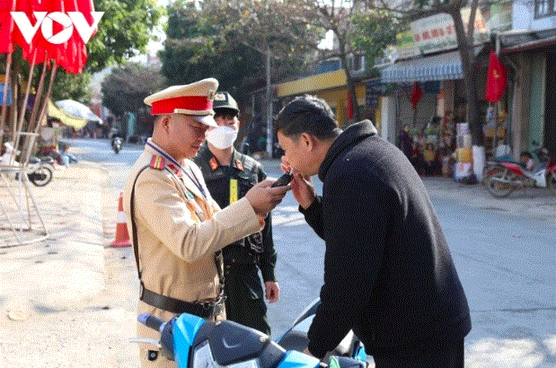 136 trường hợp vi phạm nồng độ cồn bị xử lý trong kỳ nghỉ lễ tại Sơn La