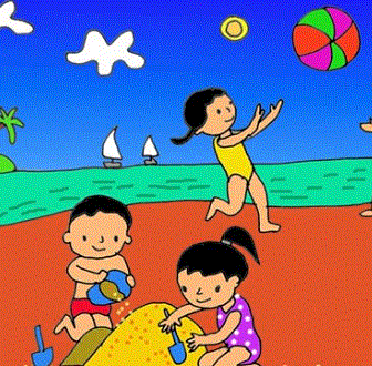 Cùng Nhau Vẽ Bức Tranh Chúng Em Chơi Vui Ngày Hè